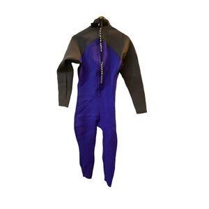 Men's Blue and Gray Wetsuit
